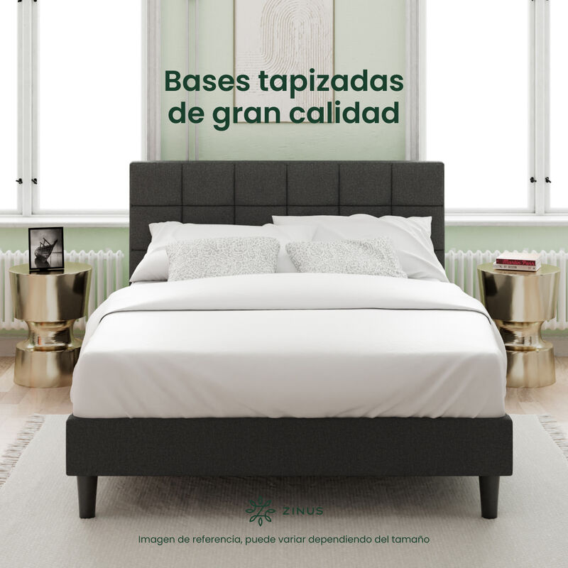 Zinus Leo | Base Cama Matrimonial Con Cabecera ... image number null