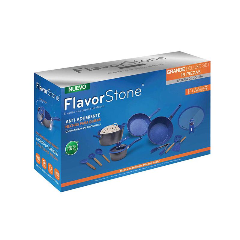 Bater&iacute;a De Cocina Grande Deluxe 13 piezas Flavo... image number null
