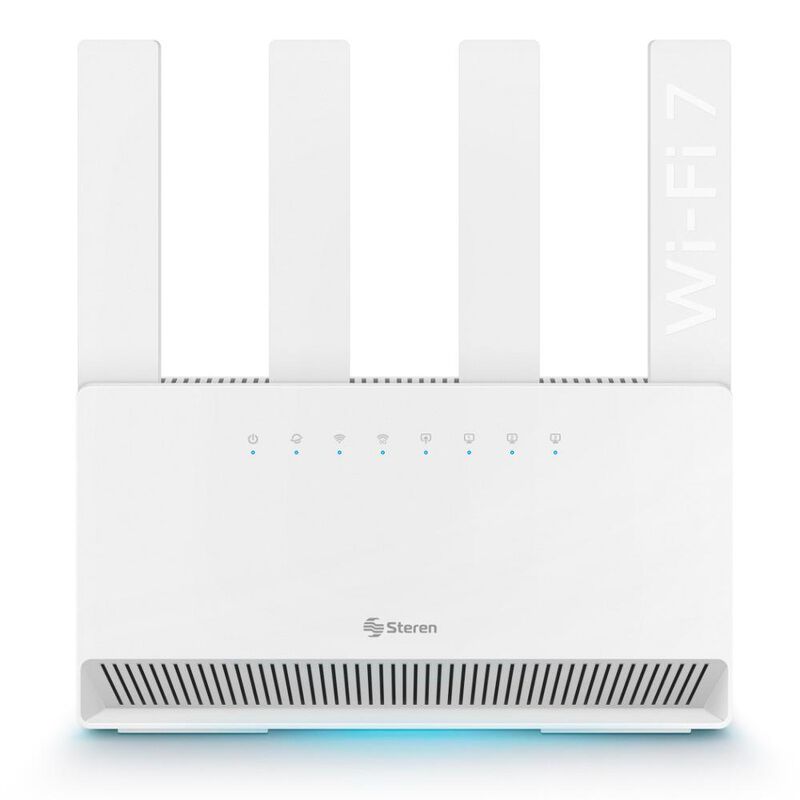 Steren Router Wi-fi* 7 Be3600 2.4 Ghz Y 5 Ghz, ... image number null