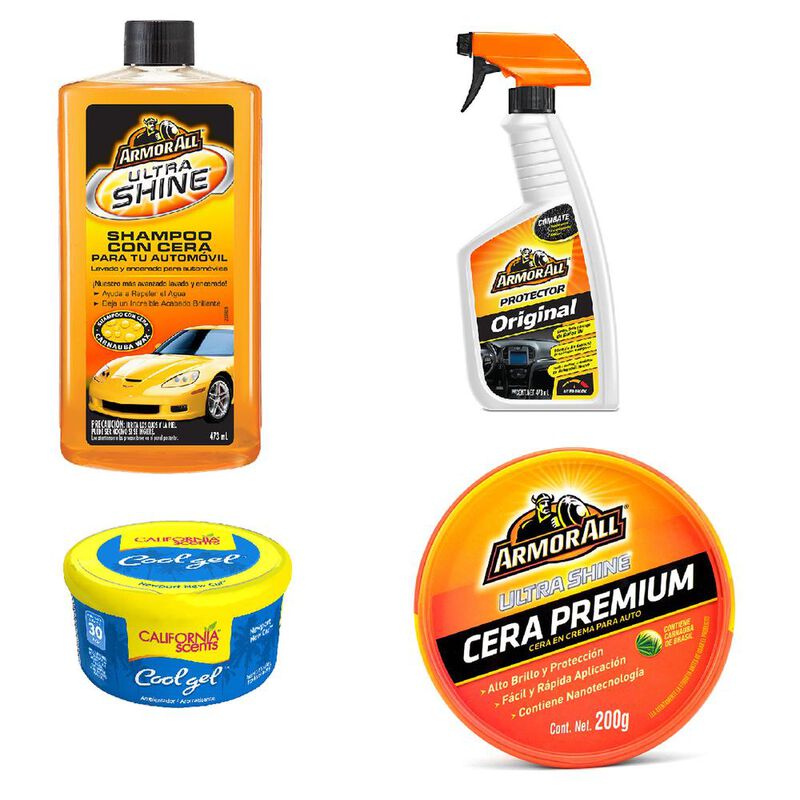 COMBO COCHE SHAMPOO + PROTECTOR + CERA PARA EXT... image number null