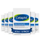 Barra De Limpieza Profunda Para Rostro Y Cuerpo Soap Cetaphil, Paquete De 6