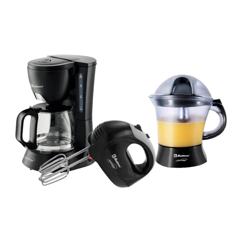 Combo 3 en 1 KOBLENZ: Exprimidor + Cafetera + B... image number null