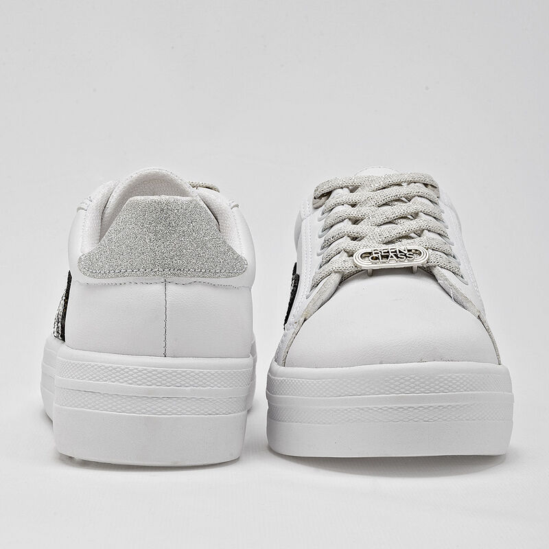 Been Class Tenis urbano para mujer blanco plata image number null