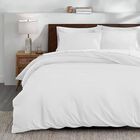 Juego de Funda Duvet para Edredon Matrimonial Blanco Bluelander