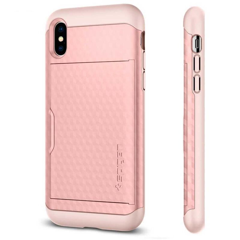 Funda SPIGEN para iPhone X y Xs Crystal Wallet ... image number null