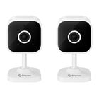 2 Cámaras de seguridad Wi-Fi* 3 Mpx fija