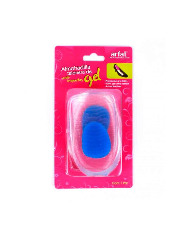 Talonera Gel Alto Impacto Arfat Azul Arac400072 image number null