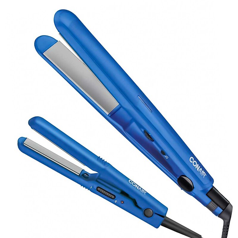 Set Plancha Y Mini Plancha Conair Tecnolog&iacute;a Ce... image number null