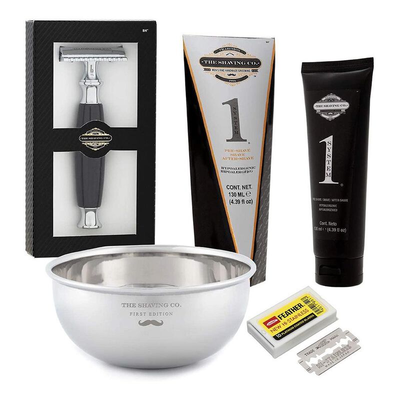 Kit Rastrillo Neg y Vasija y 1s y Nav image number null