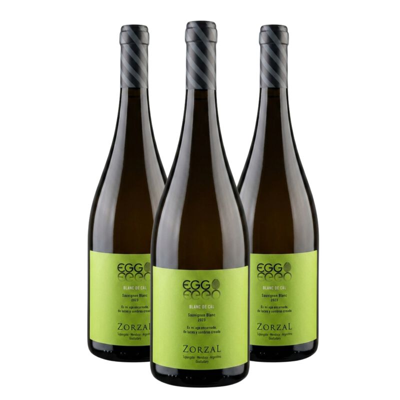 Vino Blanco Zorzal Eggo Blanc De Cal Sauvignon ... image number null