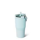Vaso T&eacute;rmico De Viaje Br&uuml;mate 568 ml Blue Agave Con Pajilla Flip