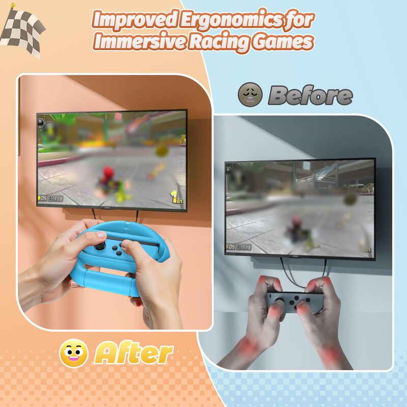 Volantes Kinwin para Nintendo Switch (Switch 2,... image number null