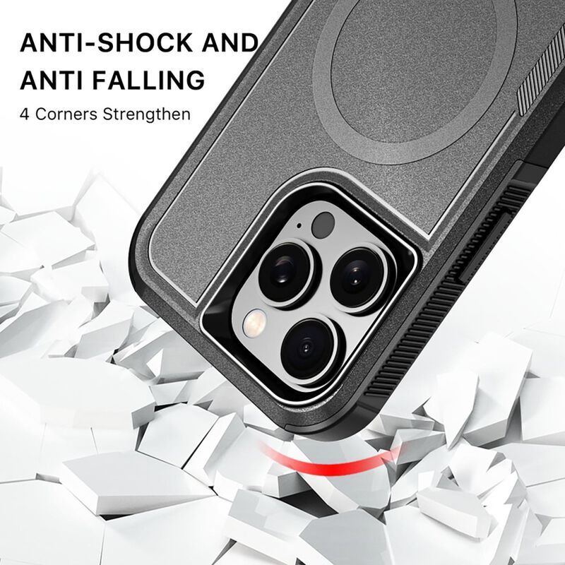 Funda Mybat Fortress Para Iphone 16 Pro Max - N... image number null