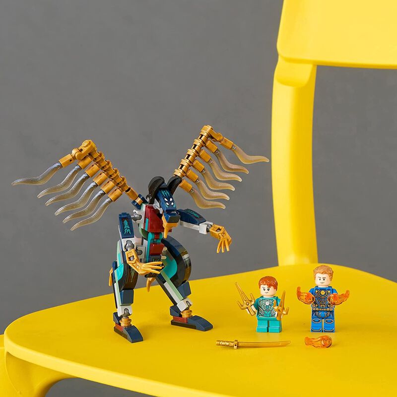 Lego Asalto A&eacute;reo De Los Eternals 76145. Kit De... image number null