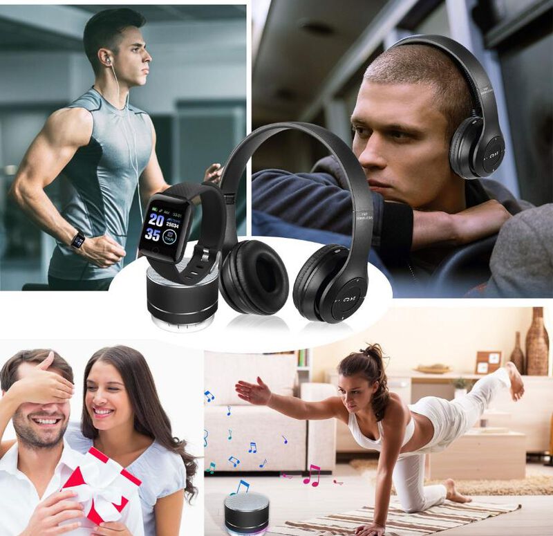 Smart watch y Bocina inalámbrica y audifonos d... image number null