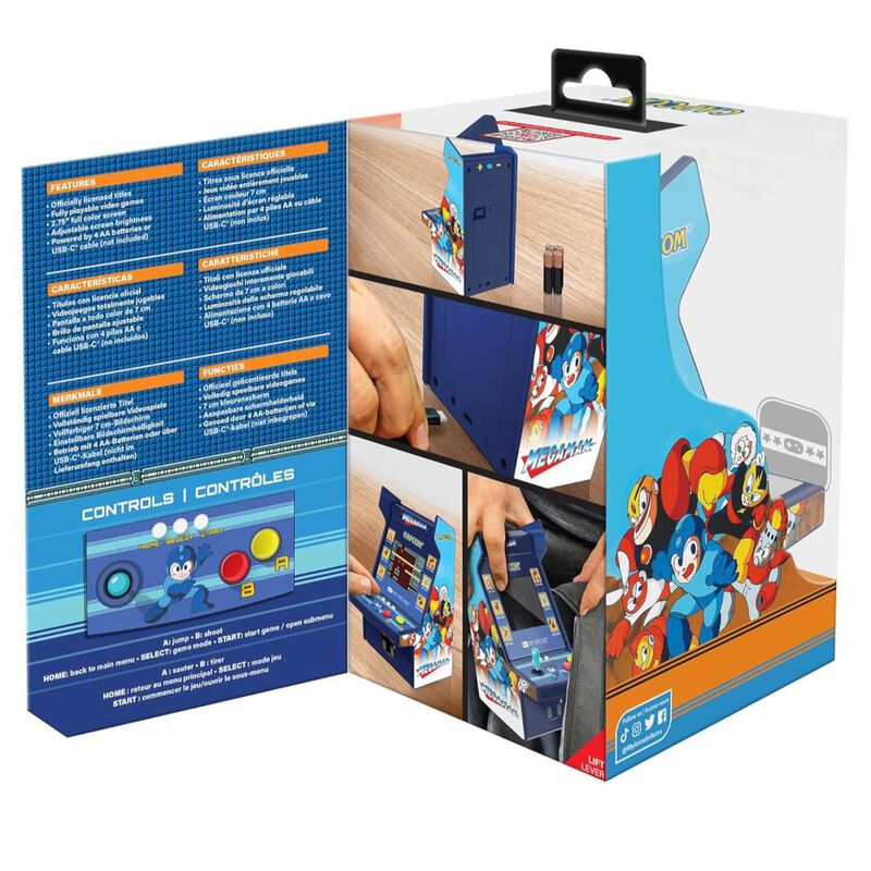 Consola Arcade My Arcade Mega Man Micro Player ... image number null
