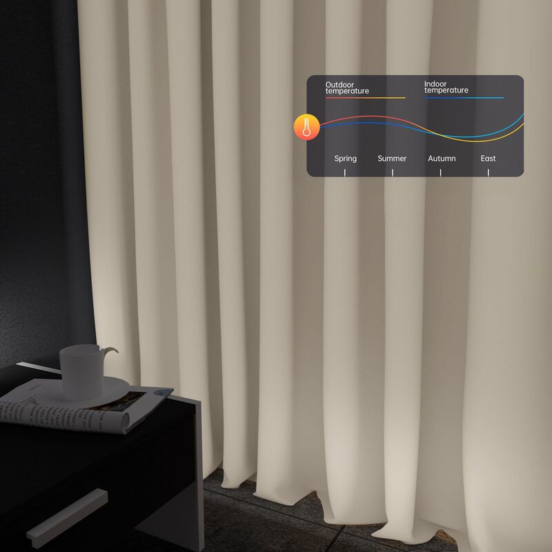 Cortinas Separadoras De Ambientes Hoeflife Blac... image number null
