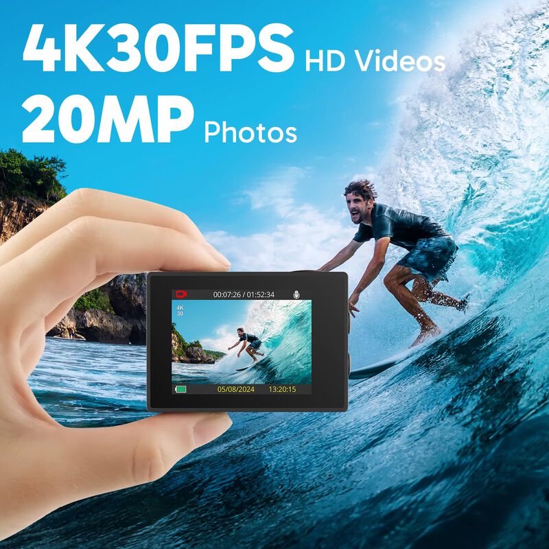 C&aacute;mara De Acci&oacute;n Akaso Ek7000 4k30fps 20mp Wifi... image number null