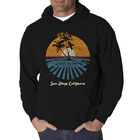 Sudadera Con Capucha Word Art Para Hombre - Ciudades en San Diego - Negro