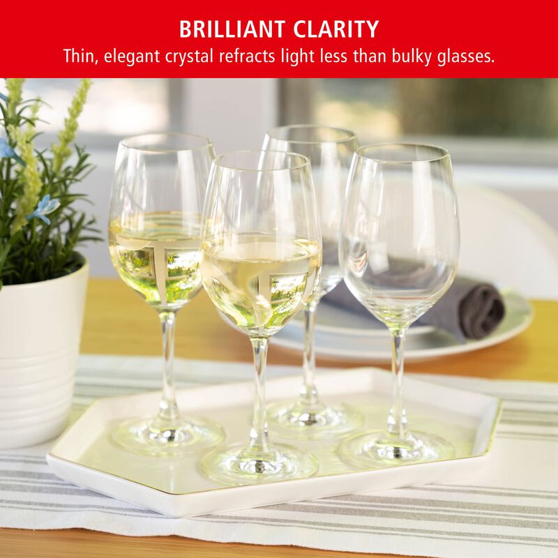Juego De 4 Copas De Vino Blanco De Cristal Spie... image number null