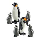 Kit De Construcci&oacute;n Playmobil Penguin Family Con 2 Adultos Y 4 Polluelos