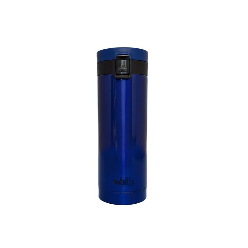 Termo Acero Inoxidable 500 Ml Azul Marino Negro... image number null