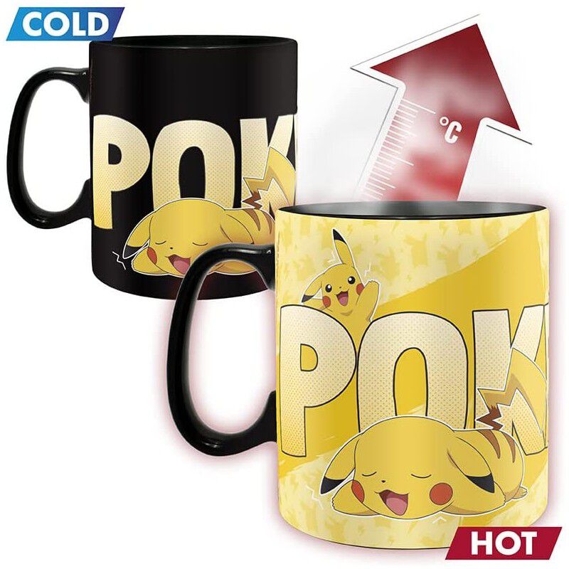 Caja Regalo Pok&eacute;mon Charizard Vs Pikachu Taza T... image number null