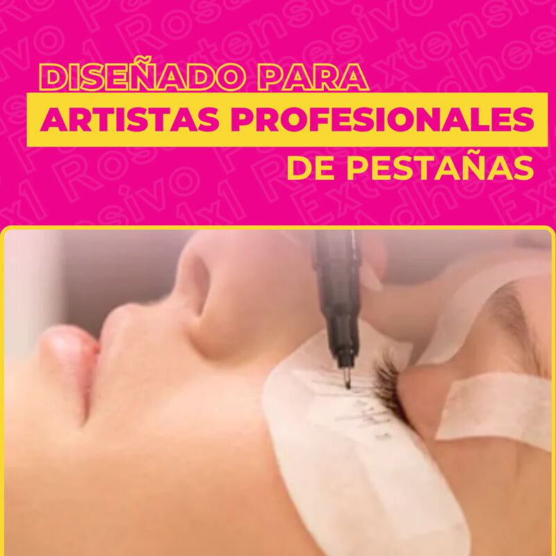 Adhesivo Extensiones de Pesta&ntilde;as Pink Clear Bon... image number null