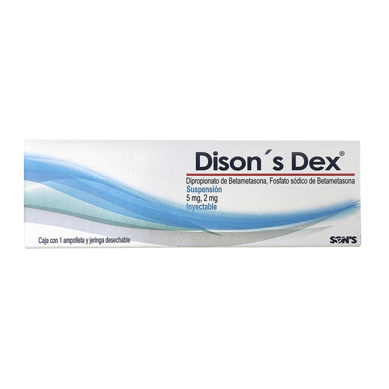 Dison S Dex 5/2mg Caja Con 1 Ampolleta image number null