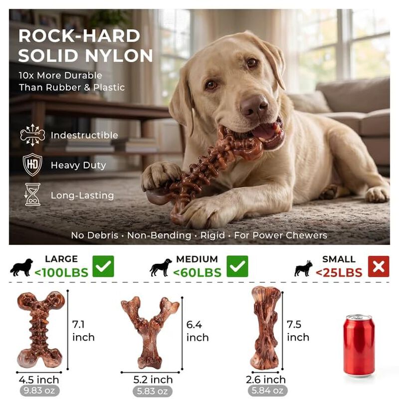 Juguetes De Masticar Para Perro Kseroo Pack De ... image number null