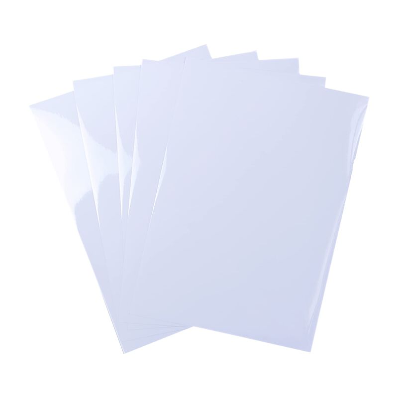 Papel adhesivo vinilo brillante 21,6 &times; 27,9 cm ... image number null