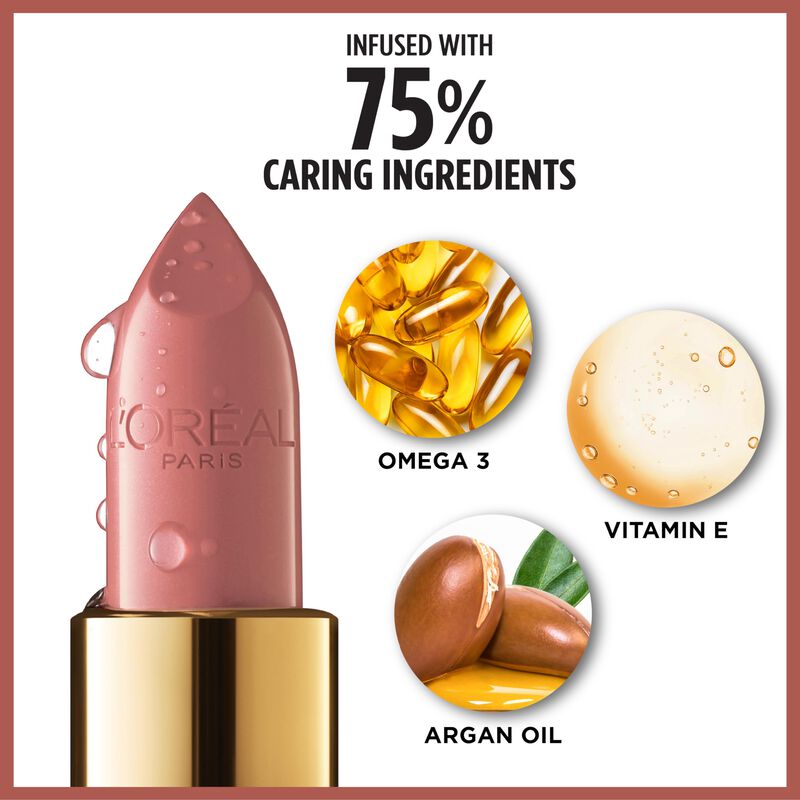 L&aacute;piz Labial L'or&eacute;al Paris Colour Riche Satin W... image number null