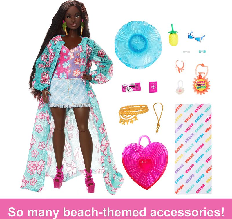 Mu&ntilde;eca Barbie Extra Fly Con Ropa Y Acceso Con T... image number null