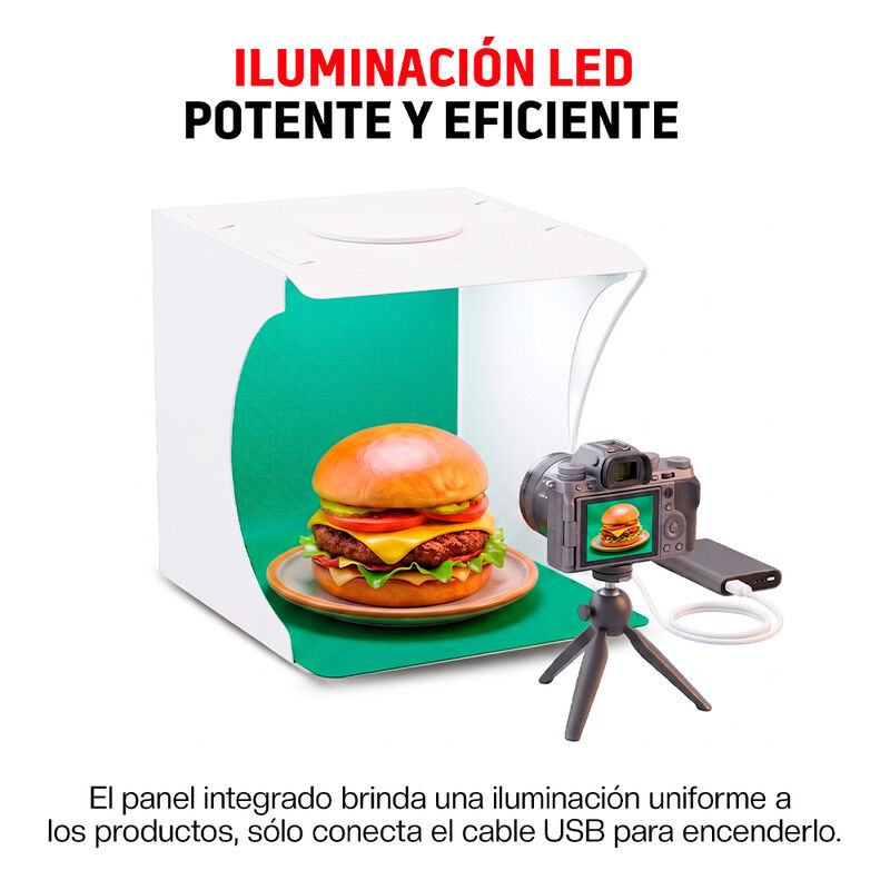 Caja de Luz para Fotograf&iacute;a Semiprofesional 6 f... image number null