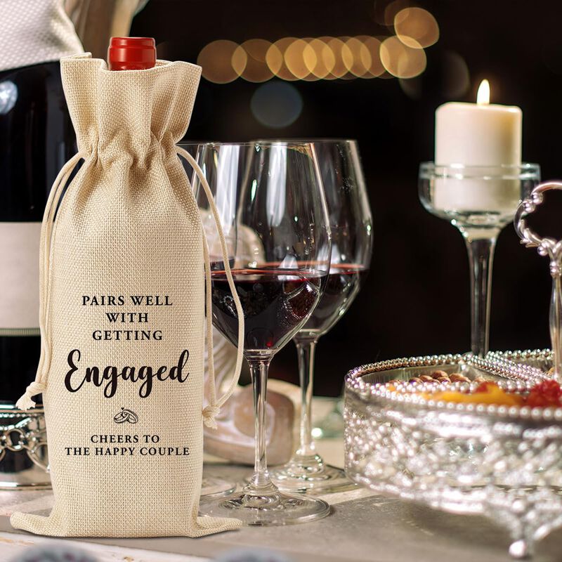 Bolsa De Vino Yuanhao 14 Cm X 33 Cm Regalo De C... image number null
