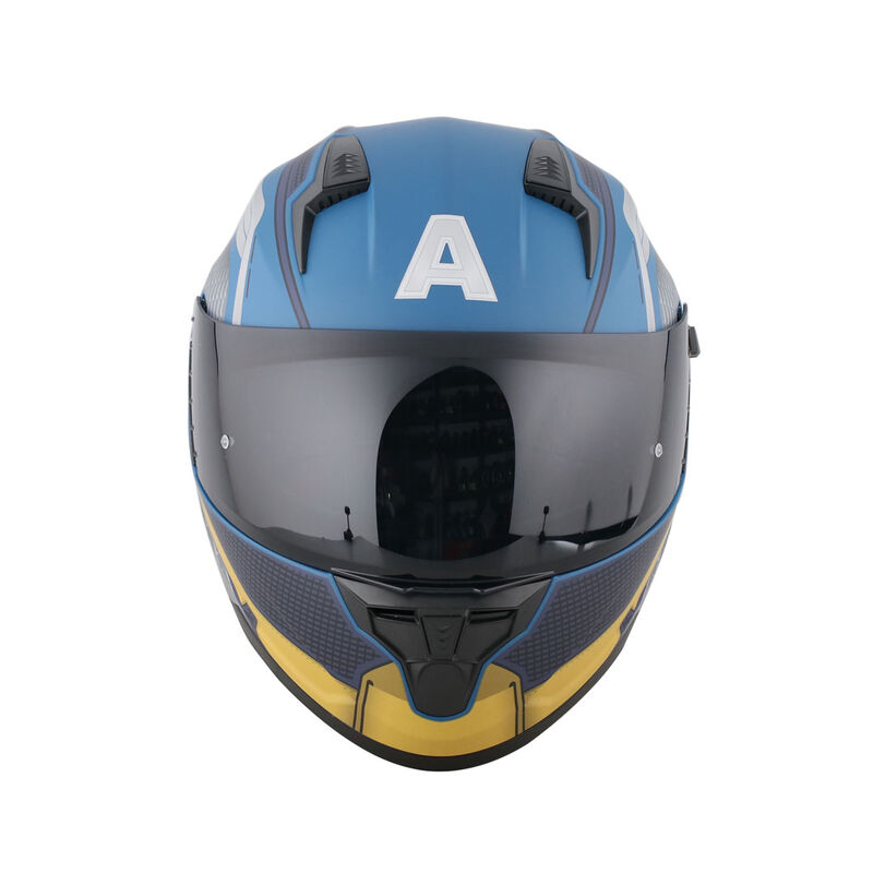 Casco Integral Edge Marvel Capitán América Cert... image number null