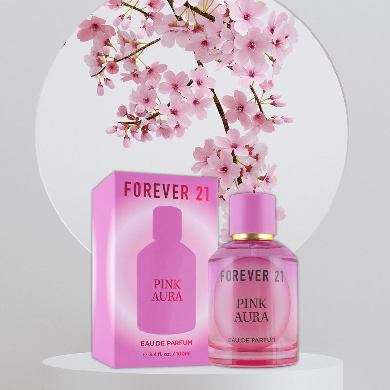 Perfume Forever 21 Pink Aura Eau De Parfum Para... image number null