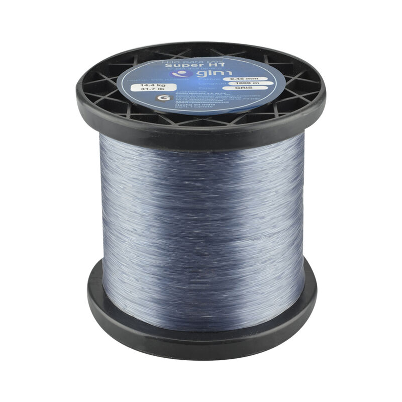 Hilo Pesca Super Ht 1000m 0.45mm Gris Resistent... image number null