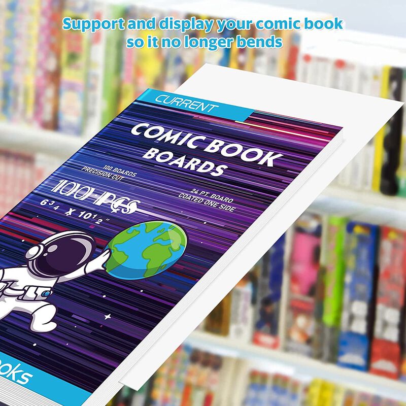 Yscare Cartones De Respaldo Para C&oacute;mics, Paquet... image number null