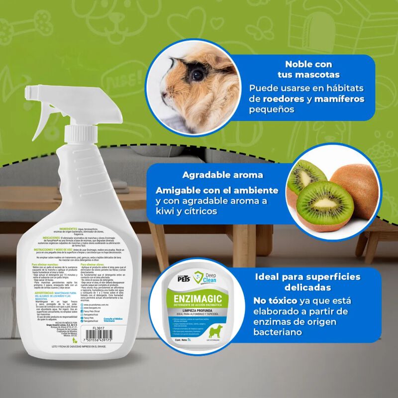 Fancy Pets. Enzimagic Limpiador De Accion Enzim... image number null