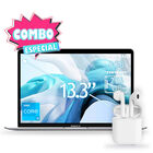 Combo Laptop Apple Macbook Air 2020 Core I3 256gb 8gb Ram Plata (reacondicionado Certificado) + Audifonos Bluetooth