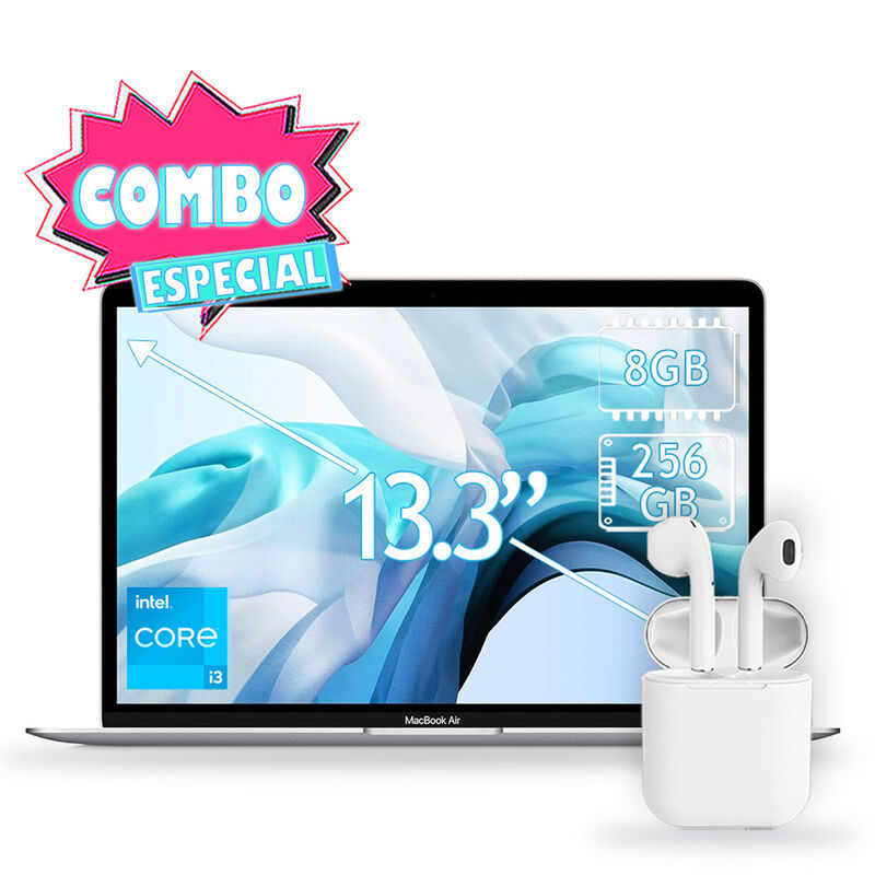 Combo Laptop Apple Macbook Air 2020 Core I3 256... image number null