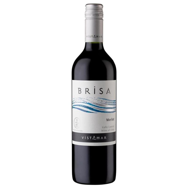 Vino Tinto Vi&ntilde;a Vistamar Brisa Merlot 750ml image number null