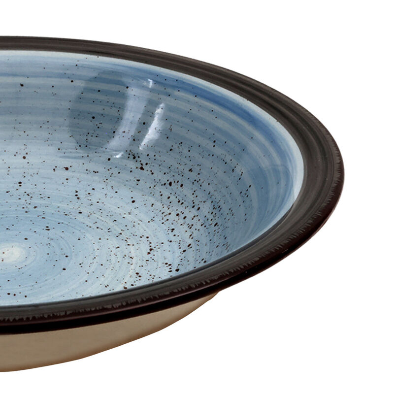 Vajilla Kaya para 6 Personas - Cer&aacute;mica Azul 24... image number null