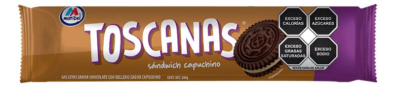 Sandwich Toscanas Capuchino 200gr image number null