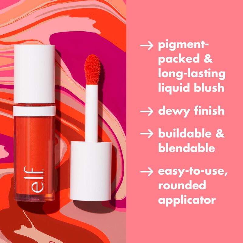 Liquid Blush E.l.f. Camo Dusty Ros&eacute; Vegano De L... image number null