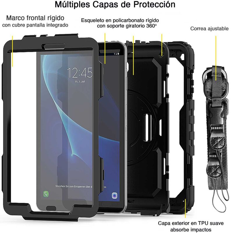 Funda Tekku Strapb Uso Rudo Para Samsung Tab A ... image number null