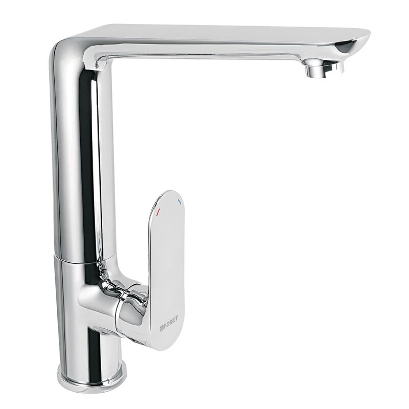 Monomando Cromo Cuello Alto para Fregadero Fose... image number null