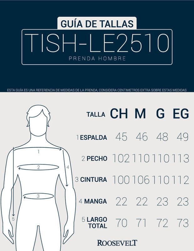 Playera Caballero Basica Premium Estampado Blan... image number null