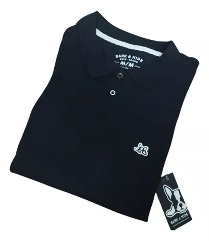 Bark and Hide Playera Polo Para Hombre Manga Co... image number null